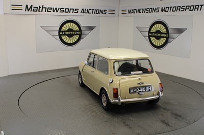 Lot 384 - 1969 MORRIS MINI COOPER