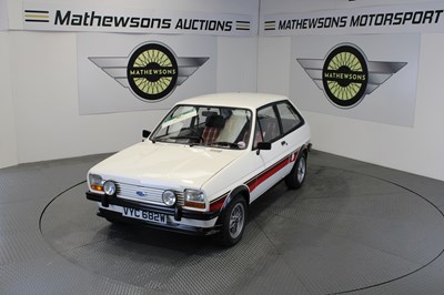 Lot 395 - 1981 FORD FIESTA SUPERSPORT