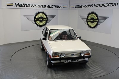 Lot 395 - 1981 FORD FIESTA SUPERSPORT