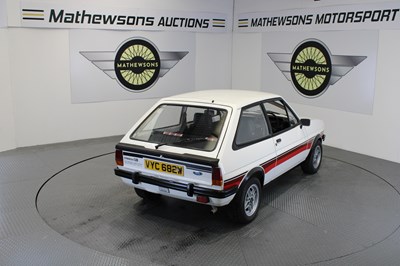 Lot 395 - 1981 FORD FIESTA SUPERSPORT