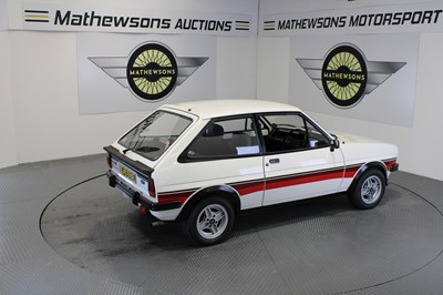 Lot 395 - 1981 FORD FIESTA SUPERSPORT