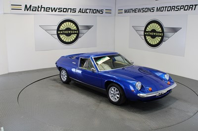Lot 396 - 1974 LOTUS EUROPA TWIN-CAM