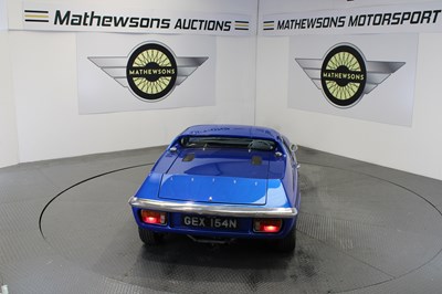 Lot 396 - 1974 LOTUS EUROPA TWIN-CAM