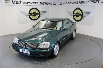 Lot 404 - 1998 MERCEDES CL420 AUTO