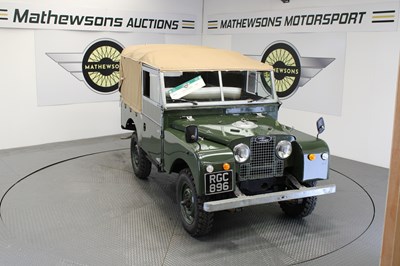 Lot 406 - 1956 ROVER - LAND ROVER SERIES 1