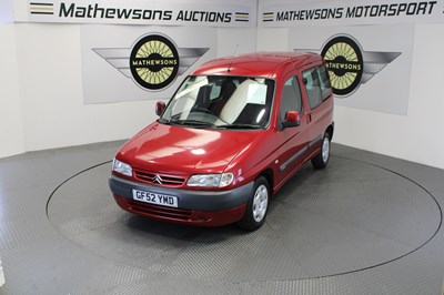 Lot 410 - 2003 CITROEN BERLINGO MULTISPACE FORTE