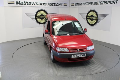 Lot 410 - 2003 CITROEN BERLINGO MULTISPACE FORTE