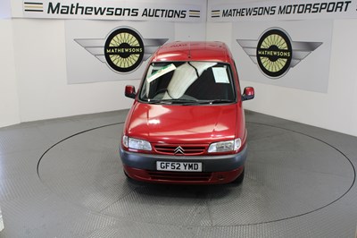 Lot 410 - 2003 CITROEN BERLINGO MULTISPACE FORTE