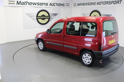 Lot 410 - 2003 CITROEN BERLINGO MULTISPACE FORTE