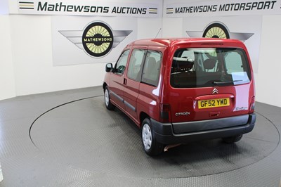 Lot 410 - 2003 CITROEN BERLINGO MULTISPACE FORTE