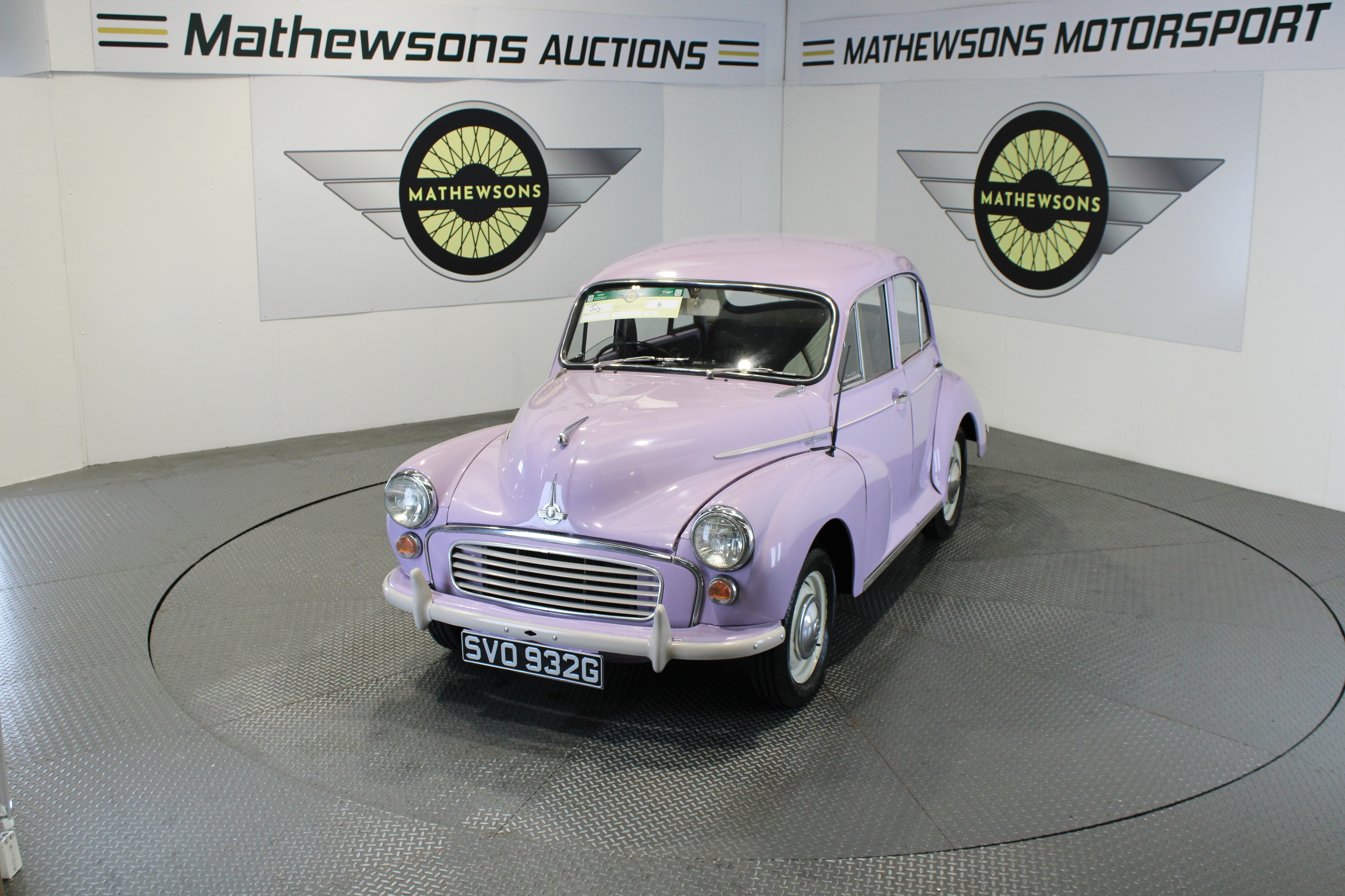 1968 MORRIS MINOR 1000 - ALL PROCEEDS TO CHARITY