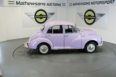 Lot 6 - 1968 MORRIS MINOR 1000 - ALL PROCEEDS TO CHARITY