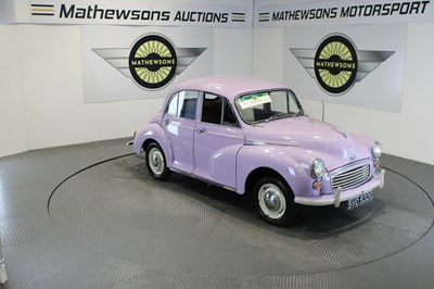 Lot 6 - 1968 MORRIS MINOR 1000 - ALL PROCEEDS TO CHARITY