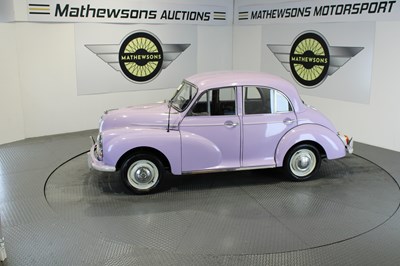 Lot 6 - 1968 MORRIS MINOR 1000 - ALL PROCEEDS TO CHARITY