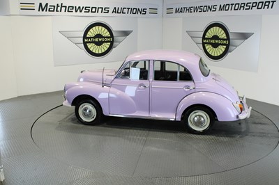 Lot 6 - 1968 MORRIS MINOR 1000 - ALL PROCEEDS TO CHARITY