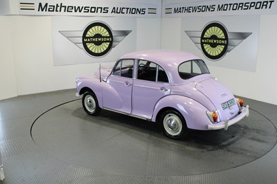 Lot 6 - 1968 MORRIS MINOR 1000 - ALL PROCEEDS TO CHARITY