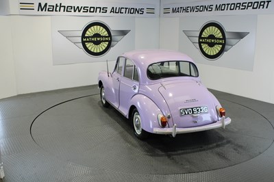 Lot 6 - 1968 MORRIS MINOR 1000 - ALL PROCEEDS TO CHARITY