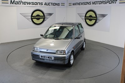 Lot 420 - 1996 FIAT CINQUECENTO SX