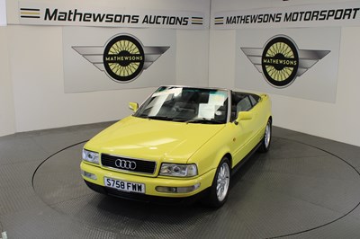 Lot 446 - 1999 AUDI 80 CABRIOLET FINAL ADDITION