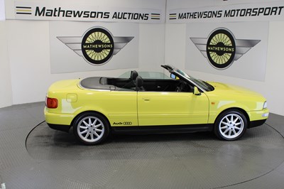 Lot 446 - 1999 AUDI 80 CABRIOLET FINAL ADDITION