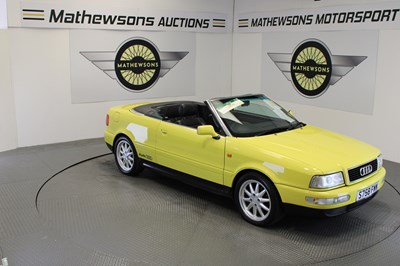 Lot 446 - 1999 AUDI 80 CABRIOLET FINAL ADDITION
