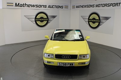 Lot 446 - 1999 AUDI 80 CABRIOLET FINAL ADDITION