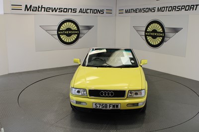 Lot 446 - 1999 AUDI 80 CABRIOLET FINAL ADDITION