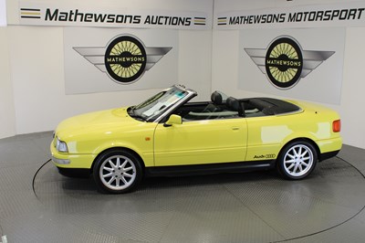 Lot 446 - 1999 AUDI 80 CABRIOLET FINAL ADDITION