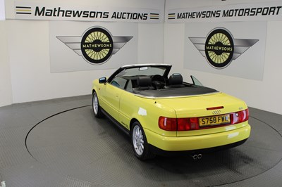 Lot 446 - 1999 AUDI 80 CABRIOLET FINAL ADDITION
