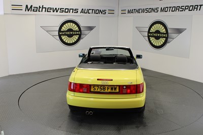Lot 446 - 1999 AUDI 80 CABRIOLET FINAL ADDITION