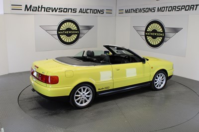Lot 446 - 1999 AUDI 80 CABRIOLET FINAL ADDITION