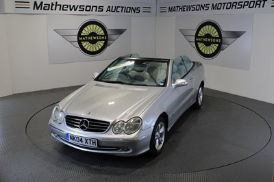 Lot 449 - 2004 MERCEDES CLK 240 AVANTGARDE