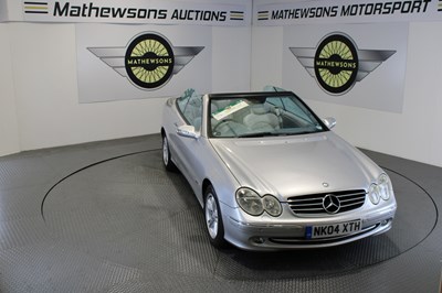 Lot 449 - 2004 MERCEDES CLK 240 AVANTGARDE