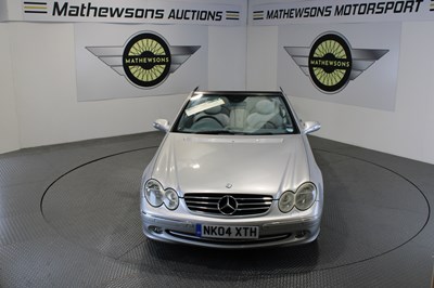 Lot 449 - 2004 MERCEDES CLK 240 AVANTGARDE