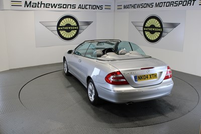 Lot 449 - 2004 MERCEDES CLK 240 AVANTGARDE