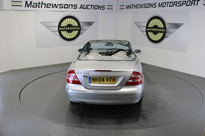 Lot 449 - 2004 MERCEDES CLK 240 AVANTGARDE