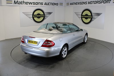 Lot 449 - 2004 MERCEDES CLK 240 AVANTGARDE