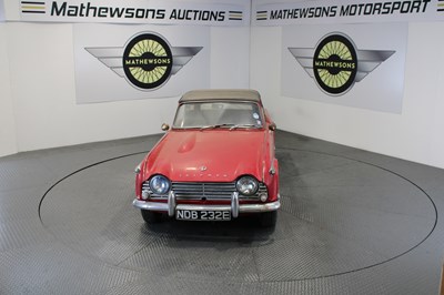 Lot 454 - 1967 TRIUMPH TR4A
