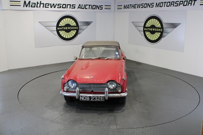 Lot 454 - 1967 TRIUMPH TR4A
