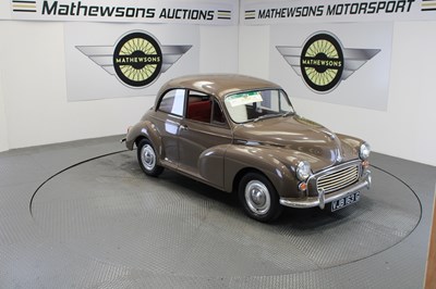 Lot 460 - 1969 MORRIS MINOR 1000
