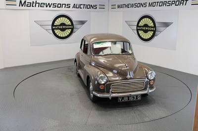 Lot 460 - 1969 MORRIS MINOR 1000