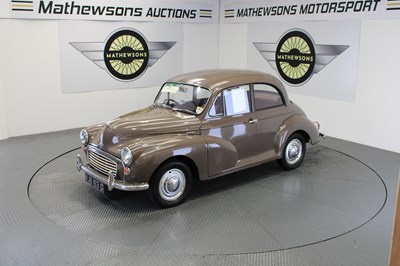 Lot 460 - 1969 MORRIS MINOR 1000