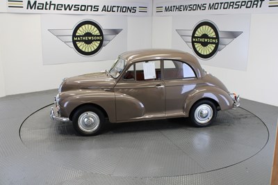Lot 460 - 1969 MORRIS MINOR 1000