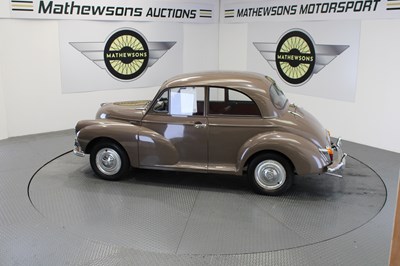 Lot 460 - 1969 MORRIS MINOR 1000