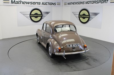 Lot 460 - 1969 MORRIS MINOR 1000