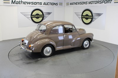 Lot 460 - 1969 MORRIS MINOR 1000