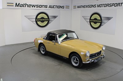 Lot 492 - 1972 MG MIDGET