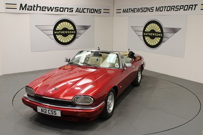 Lot 496 - 1993 JAGUAR XJ-S CONVERTIBLE AUTO