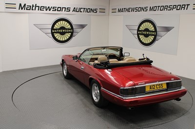 Lot 496 - 1993 JAGUAR XJ-S CONVERTIBLE AUTO