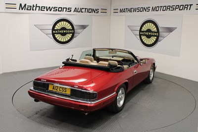 Lot 496 - 1993 JAGUAR XJ-S CONVERTIBLE AUTO